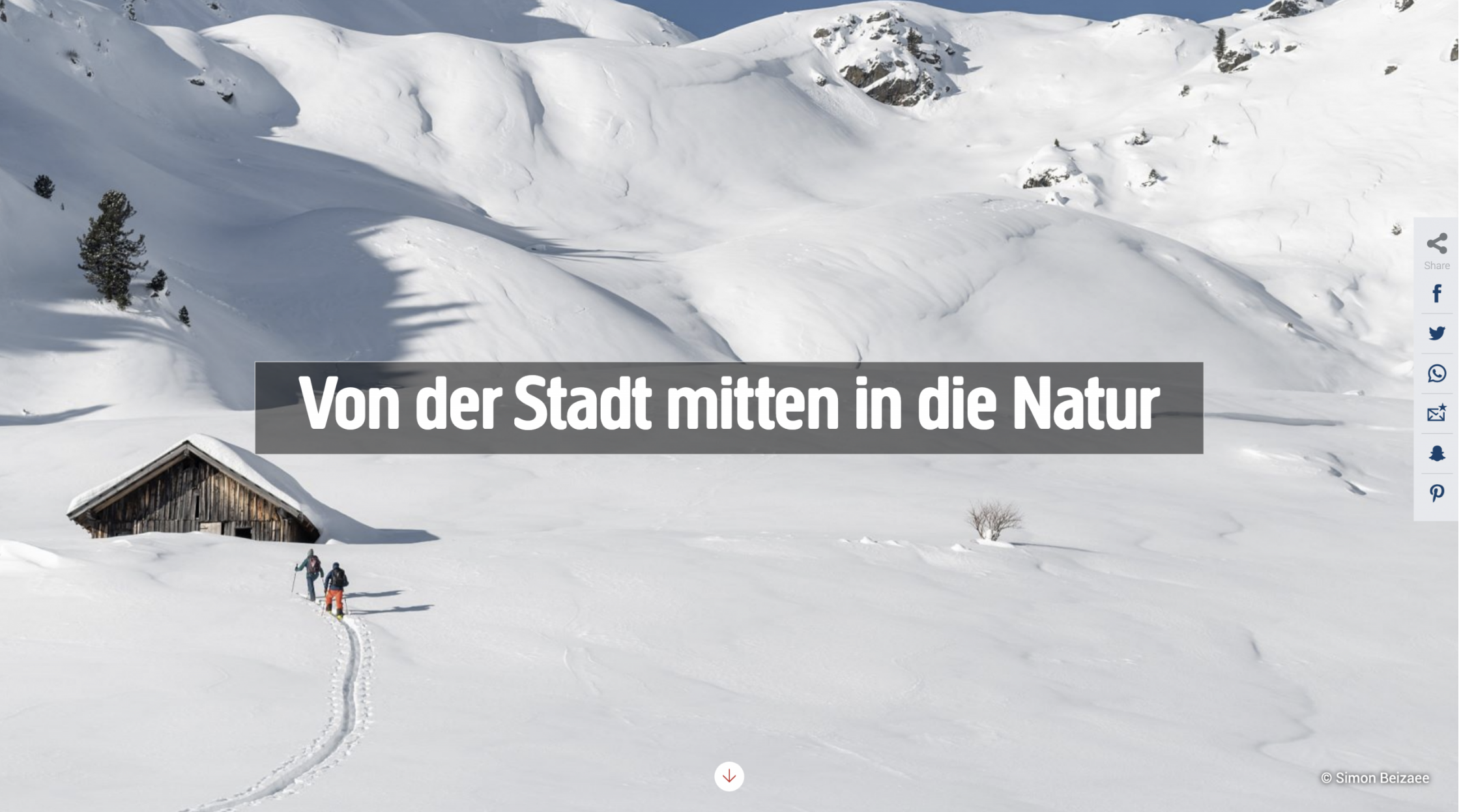 Read more about the article TVB Kitzbühel / Von der Stadt in die Natur